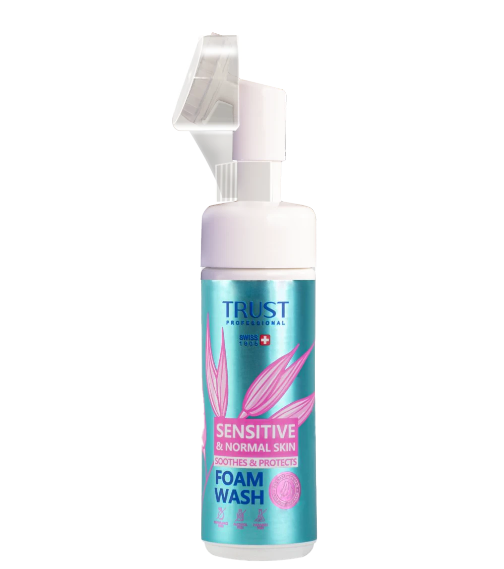 فوم شستشوی صورت مناسب پوست حساس و نرمال